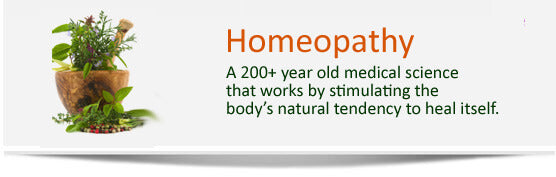 Article cover for 'Understanding Homeopathy' with a plant on the left and an infromational of Homeopathy.