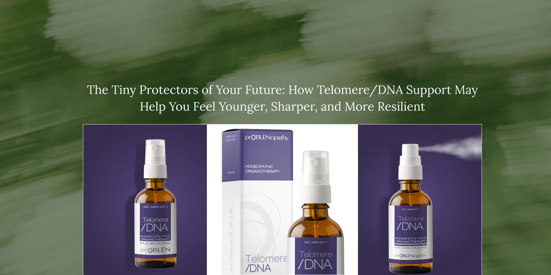 The Tiny Protectors of Your Future: How Telomere/DNA Support Can Help You Feel Younger, Sharper, and More Resilient